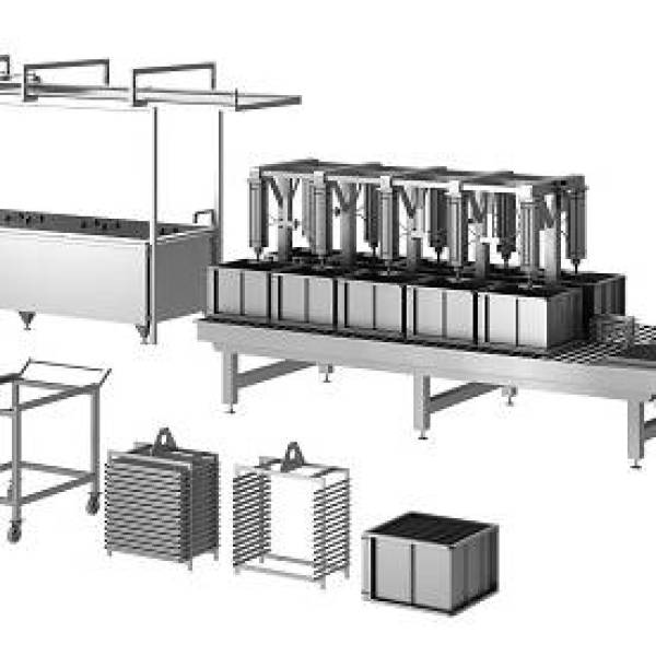 Halloumi cheese production line